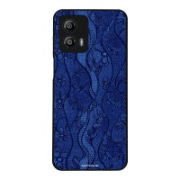 Θήκη Sonique DIVA Series για Motorola Moto G53 5G Μπλε Δαντέλα