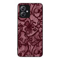 Θήκη Sonique DIVA Series για Motorola Moto G54 5G / Moto G54 5G Power Μπορντό Δαντέλα