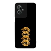 Θήκη Sonique DIVA Series για Motorola Moto G55 5G Golden Kisses