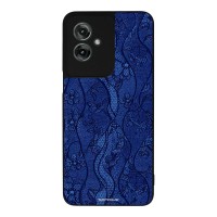 Θήκη Sonique DIVA Series για Motorola Moto G55 5G Μπλε Δαντέλα