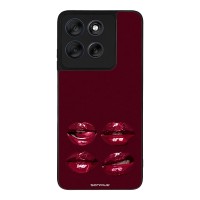 Θήκη Sonique DIVA Series για Motorola Moto G56 5G Κόκκινα Χείλη