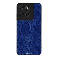 Θήκη Sonique DIVA Series για Motorola Moto G56 5G Μπλε Δαντέλα