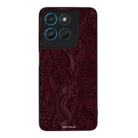 Θήκη Sonique DIVA Series για Motorola Moto G57 Power 5G / Moto G67 Power 5G Βουργουνδί Δαντέλα