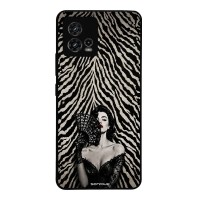 Θήκη Sonique DIVA Series για Motorola Moto G72 Φλαμένκο