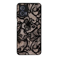 Θήκη Sonique DIVA Series για Motorola Moto G73 5G Μαύρη Δαντέλα