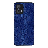 Θήκη Sonique DIVA Series για Motorola Moto G73 5G Μπλε Δαντέλα