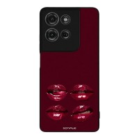 Θήκη Sonique DIVA Series για Motorola Moto G75 5G Κόκκινα Χείλη