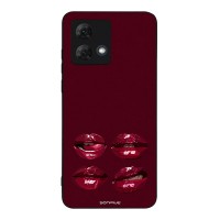 Θήκη Sonique DIVA Series για Motorola Moto G84 5G Κόκκινα Χείλη