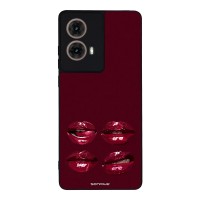 Θήκη Sonique DIVA Series για Motorola Moto G85 5G Κόκκινα Χείλη