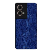 Θήκη Sonique DIVA Series για Motorola Moto G85 5G Μπλε Δαντέλα