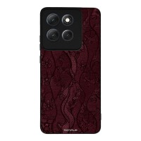 Θήκη Sonique DIVA Series για Motorola Moto G86 5G / Moto G86 5G Power Βουργουνδί Δαντέλα