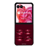 Θήκη Sonique DIVA Series για Motorola Motorola Razr 50 Ultra Κόκκινα Χείλη