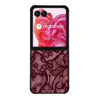 Θήκη Sonique DIVA Series για Motorola Motorola Razr 50 Ultra Μπορντό Δαντέλα