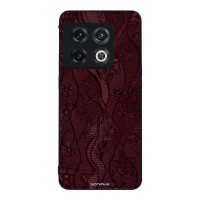 Θήκη Sonique DIVA Series για OnePlus 10 Pro 5G Βουργουνδί Δαντέλα