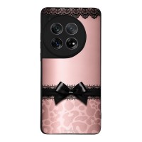 Θήκη Sonique DIVA Series για OnePlus 12 5G Λεοπάρ Φιόγκος – Ροζ