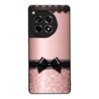 Θήκη Sonique DIVA Series για OnePlus 12R 5G Λεοπάρ Φιόγκος – Ροζ
