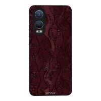 Θήκη Sonique DIVA Series για OnePlus Nord CE 4 Lite 5G Βουργουνδί Δαντέλα