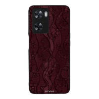 Θήκη Sonique DIVA Series για OnePlus Nord N20 SE Βουργουνδί Δαντέλα
