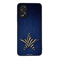 Θήκη Sonique DIVA Series για Oppo A38 Denim Zebra