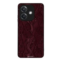 Θήκη Sonique DIVA Series για Oppo A40 Βουργουνδί Δαντέλα