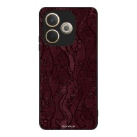 Θήκη Sonique DIVA Series για Oppo A5 Pro 5G Βουργουνδί Δαντέλα