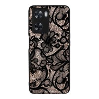 Θήκη Sonique DIVA Series για Oppo A57 4G / Oppo A57s Μαύρη Δαντέλα