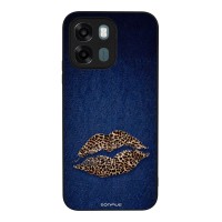 Θήκη Sonique DIVA Series για Oppo A6 4G / Oppo A6 5G / Oppo A6x 4G / Oppo A6x 5G / Oppo A6k 4G Denim Leopard
