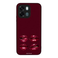 Θήκη Sonique DIVA Series για Oppo A6 4G / Oppo A6 5G / Oppo A6x 4G / Oppo A6x 5G / Oppo A6k 4G Κόκκινα Χείλη