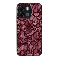 Θήκη Sonique DIVA Series για Oppo A6 4G / Oppo A6 5G / Oppo A6x 4G / Oppo A6x 5G / Oppo A6k 4G Μπορντό Δαντέλα