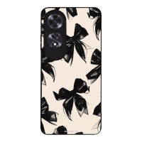 Θήκη Sonique DIVA Series για Oppo A60 Μαύρα Φιογκάκια