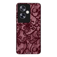 Θήκη Sonique DIVA Series για Oppo A79 5G Μπορντό Δαντέλα