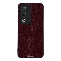 Θήκη Sonique DIVA Series για Oppo A80 5G Βουργουνδί Δαντέλα