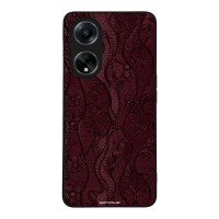 Θήκη Sonique DIVA Series για Oppo A98 5G Βουργουνδί Δαντέλα