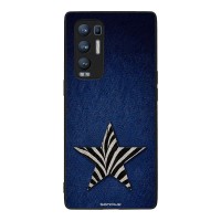 Θήκη Sonique DIVA Series για Oppo Find X3 Neo 5G Denim Zebra