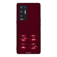 Θήκη Sonique DIVA Series για Oppo Find X3 Neo 5G Κόκκινα Χείλη