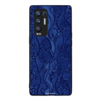 Θήκη Sonique DIVA Series για Oppo Find X3 Neo 5G Μπλε Δαντέλα