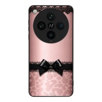 Θήκη Sonique DIVA Series για Oppo Find X8 Pro 5G Λεοπάρ Φιόγκος – Ροζ