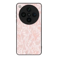 Θήκη Sonique DIVA Series για Oppo Find X8 Pro 5G Ροζ Δαντέλα