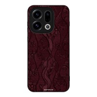 Θήκη Sonique DIVA Series για Oppo Find X9 5G Βουργουνδί Δαντέλα