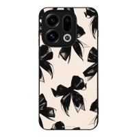 Θήκη Sonique DIVA Series για Oppo Find X9 5G Μαύρα Φιογκάκια