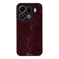 Θήκη Sonique DIVA Series για Oppo Find X9 Pro 5G Βουργουνδί Δαντέλα