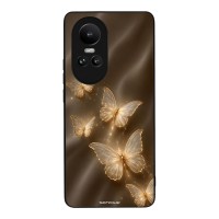 Θήκη Sonique DIVA Series για Oppo Reno10 5G Χρυσές Πεταλούδες