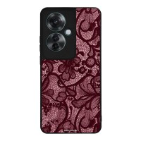 Θήκη Sonique DIVA Series για Oppo Reno11 F 5G Μπορντό Δαντέλα