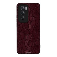 Θήκη Sonique DIVA Series για Oppo Reno12 5G Βουργουνδί Δαντέλα