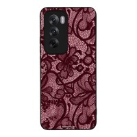 Θήκη Sonique DIVA Series για Oppo Reno12 5G Μπορντό Δαντέλα