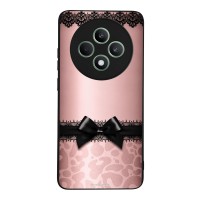 Θήκη Sonique DIVA Series για Oppo Reno12 F 5G / Oppo Reno12 FS 5G Λεοπάρ Φιόγκος – Ροζ