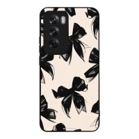 Θήκη Sonique DIVA Series για Oppo Reno12 Pro 5G Μαύρα Φιογκάκια
