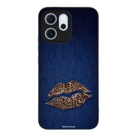 Θήκη Sonique DIVA Series για Oppo Reno14 F 5G / Oppo Reno14 FS 5G Denim Leopard