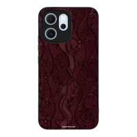Θήκη Sonique DIVA Series για Oppo Reno14 F 5G / Oppo Reno14 FS 5G Βουργουνδί Δαντέλα