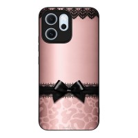 Θήκη Sonique DIVA Series για Oppo Reno14 F 5G / Oppo Reno14 FS 5G Λεοπάρ Φιόγκος – Ροζ